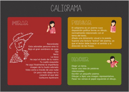 ¿Cómo hacer un caligrama?